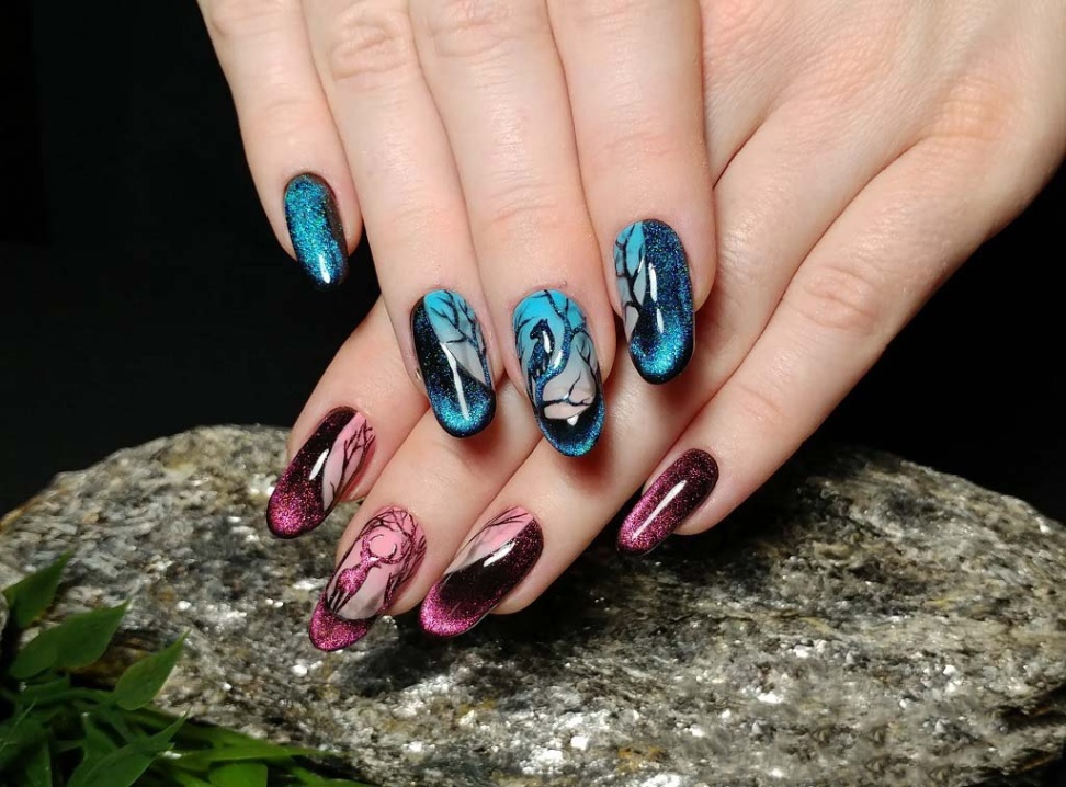 Backdate 1  Gorgeous Cat Eye Nails Designs For Feline Inspired Elegance  ND