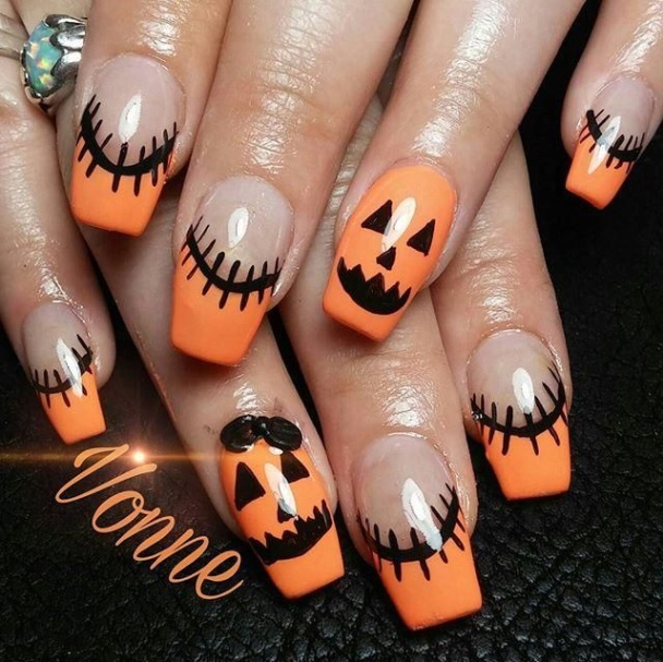 Backdate 2 + Halloween Nail Art Ideas