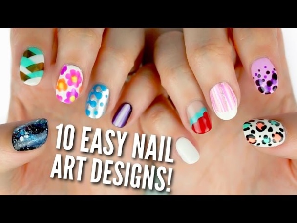 Easy To Do Nail Art Designs