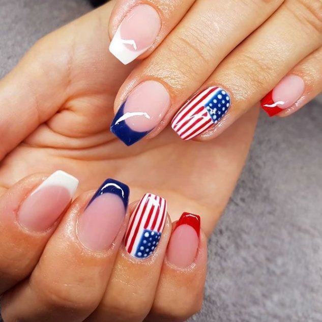 Fourth Of July Nail Designs