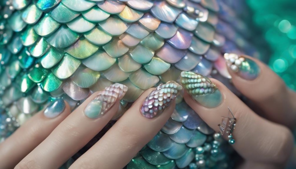 Mermaid Nail Designs