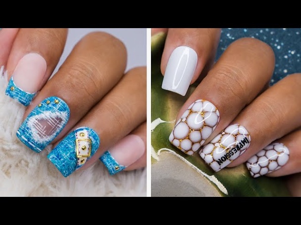 Backdate 5 Cute Short Nail Designs Ideas  New Nail Art Compilation