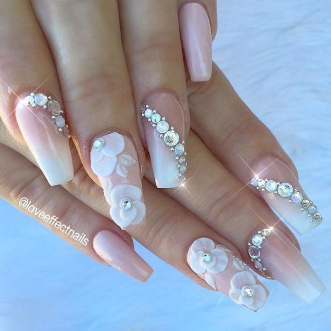 nail bride design Backdate 5  Glamorous Wedding Nail Art Ideas for  - Best Bridal Nail