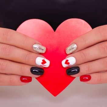 Valentines Nail Design