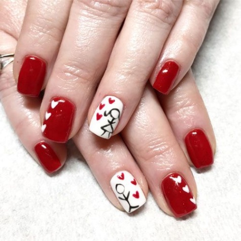 Niche Utama 1  Best Valentine's Day Nail Designs You Will Love ( Update)