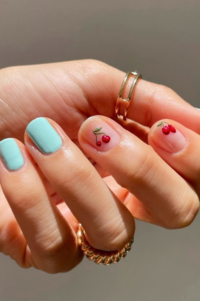 Niche Utama 1 Cherry Nails Are About To Be Everywhere–here Are  Ways To Try The