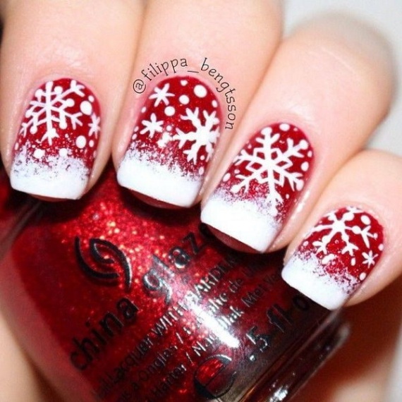 Niche Utama 1  Festive Christmas Nail Art Designs – Bowie News