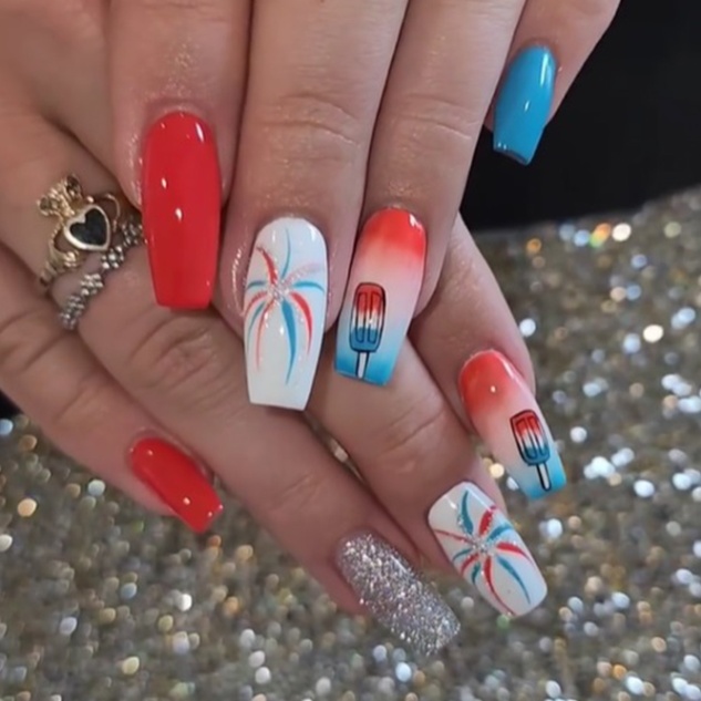 Niche Utama 1 Patriotic Th Of July Nails Ideas