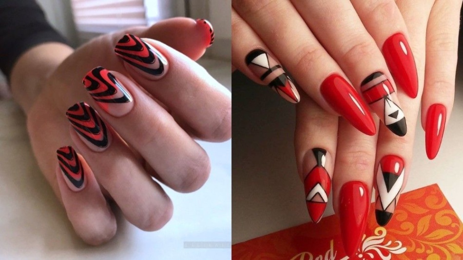 Niche Utama 1 Red Nails : Best  Fashionable Red Nails Designs And Ideas