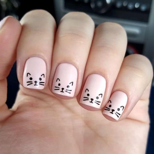 Cat Nail Designs