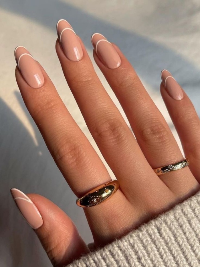 Niche Utama 2 Beige Nail Designs & Ideas: + Looks Great On Everyone