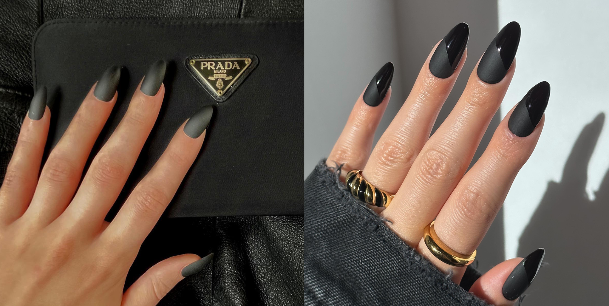 Black Nail Design