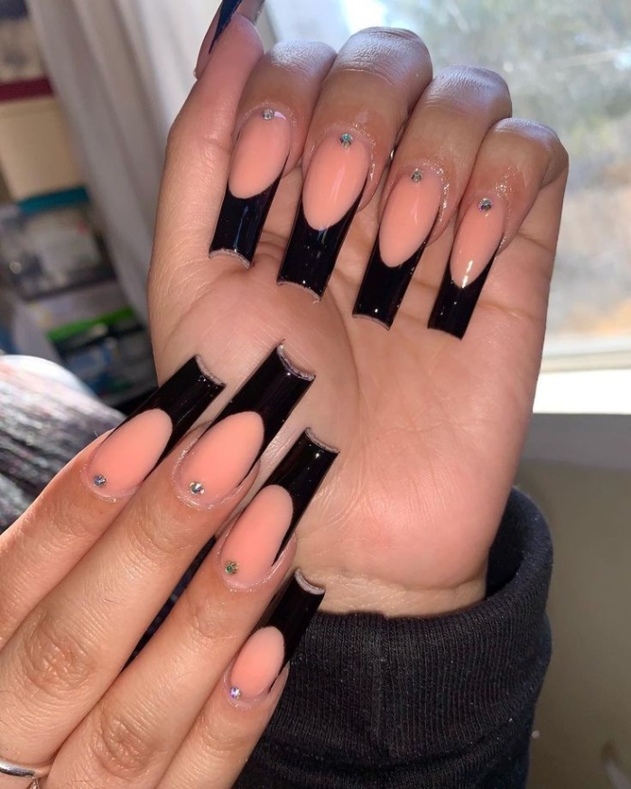 Niche Utama 2 Black Nails Designs For Everyone Black Nails