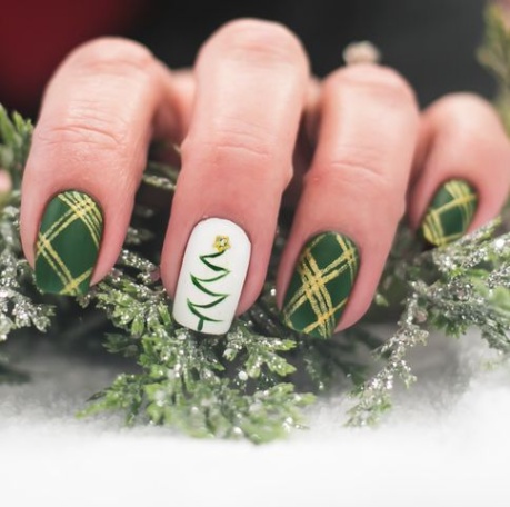 Design Nail Art For Christmas