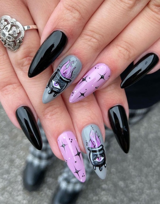 Witch Nail Designs