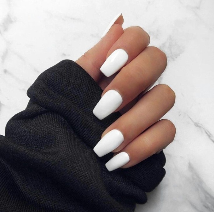 Acrylic White Nail Designs