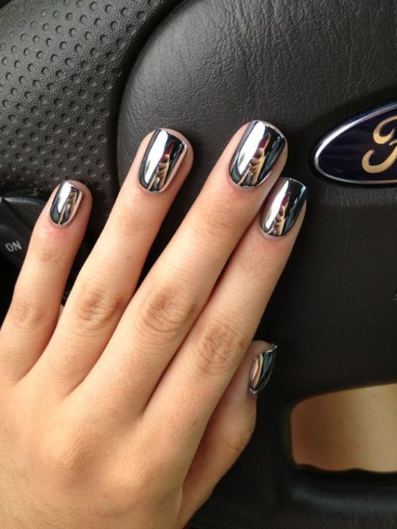 Niche Utama 2  Gorgeous Metallic Nail Art Designs  Art And Design