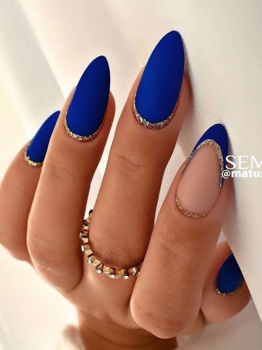 Niche Utama 2 How To Rock Blue Nail Design In   By VLANAILS  Medium