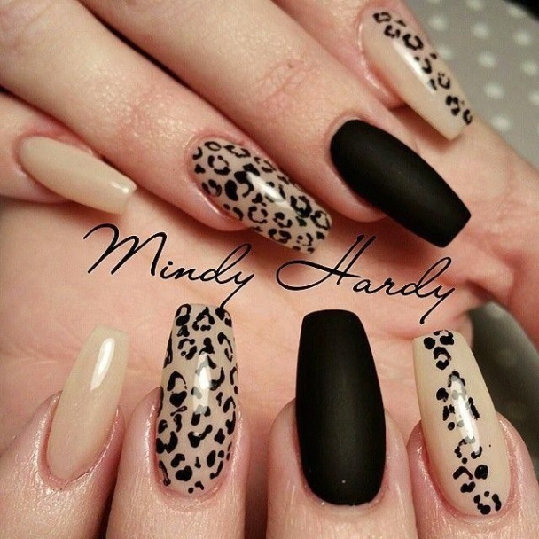 Niche Utama 2  Leopard Print Nail Art Ideas !!!!