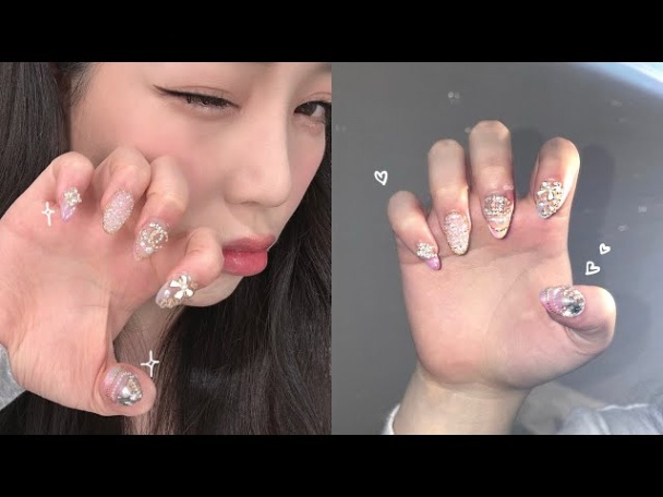 Niche Utama 2 Let's Do Korean Charm Nail Art That Lasts + Weeks! Gel X Tutorial