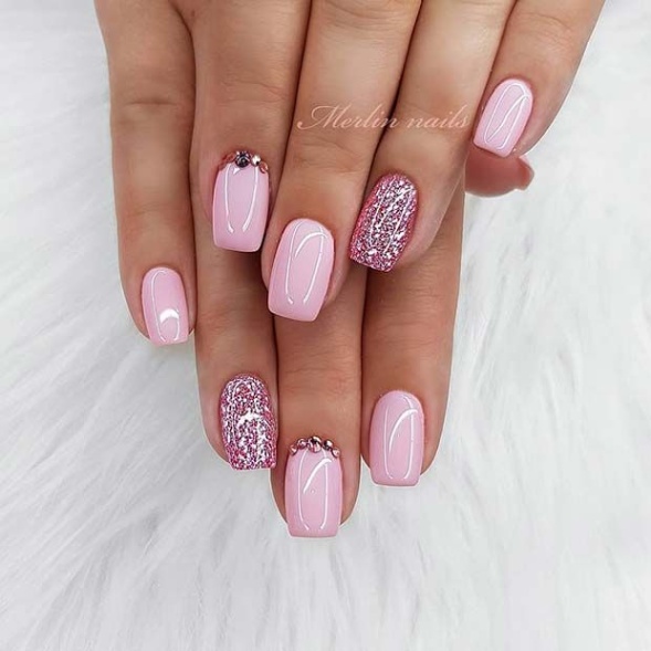 Niche Utama 2  Light Pink Nail Designs And Ideas To Try - StayGlam