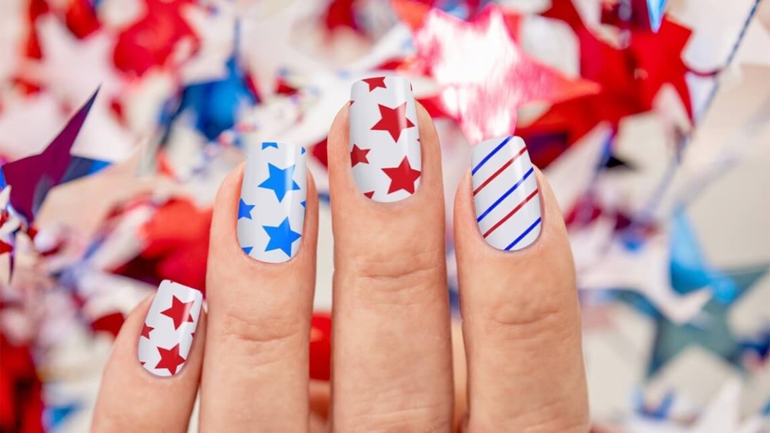 Niche Utama 2  Memorial Day Nails  To Show Off Your Patriotism  PERFECT