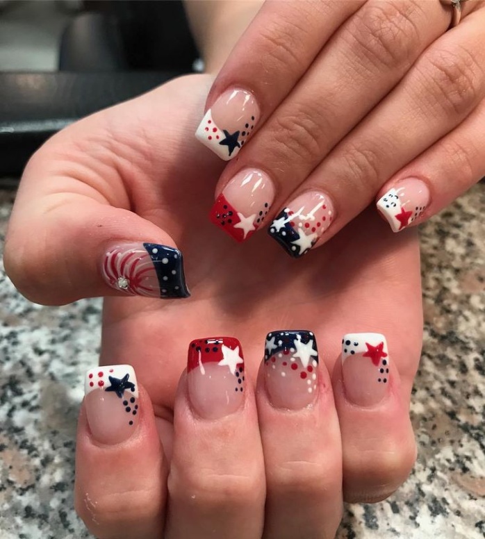 July 4th Nail Designs