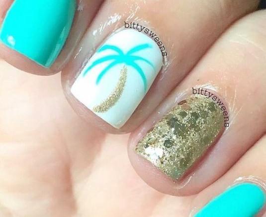 Niche Utama 2  Summer Nails Beach Designs - Inspired Beauty