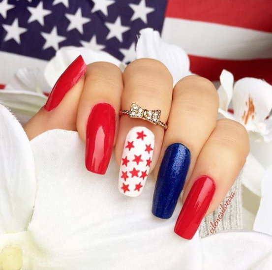 Niche Utama 2  Th Of July Nail Designs - Th Of July Nail Art