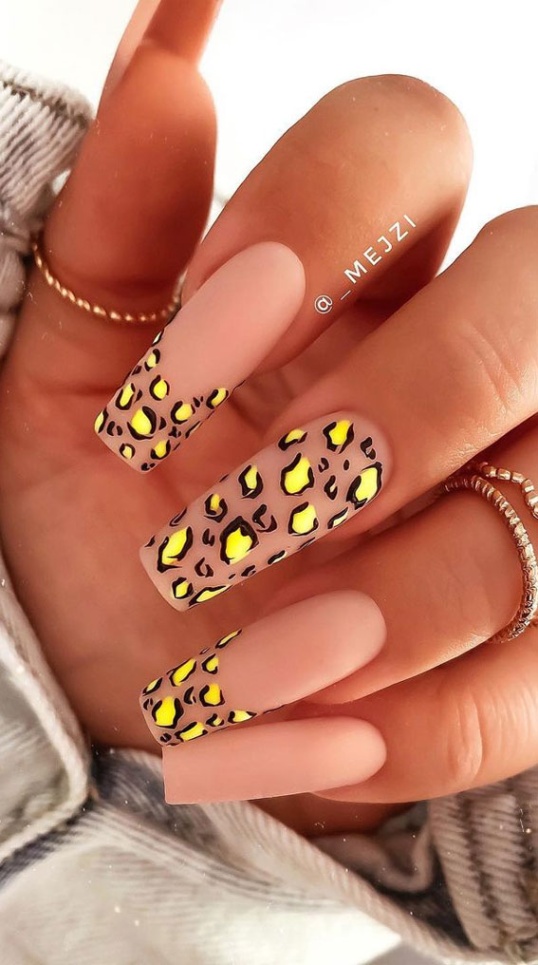 Nail Designs Cheetah