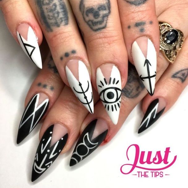 witch nail designs Niche Utama 2  Witch Nail Art Ideas To Enchant And Delight You